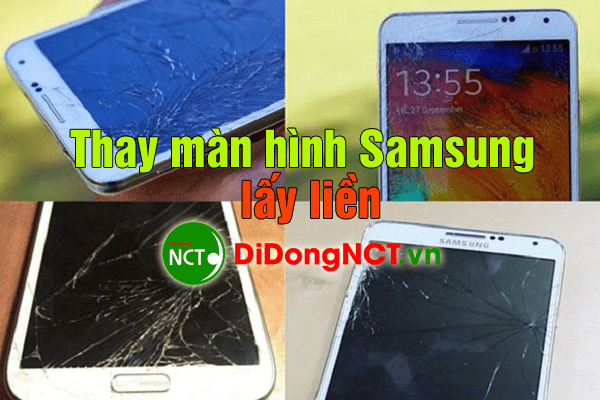 thay màn hình samsung tại quận thủ đức