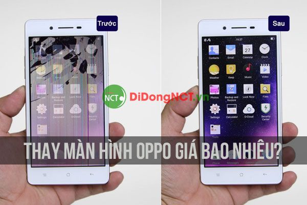 Thay màn hình Oppo giá bao nhiêu