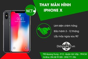 Thay màn hình Iphone X
