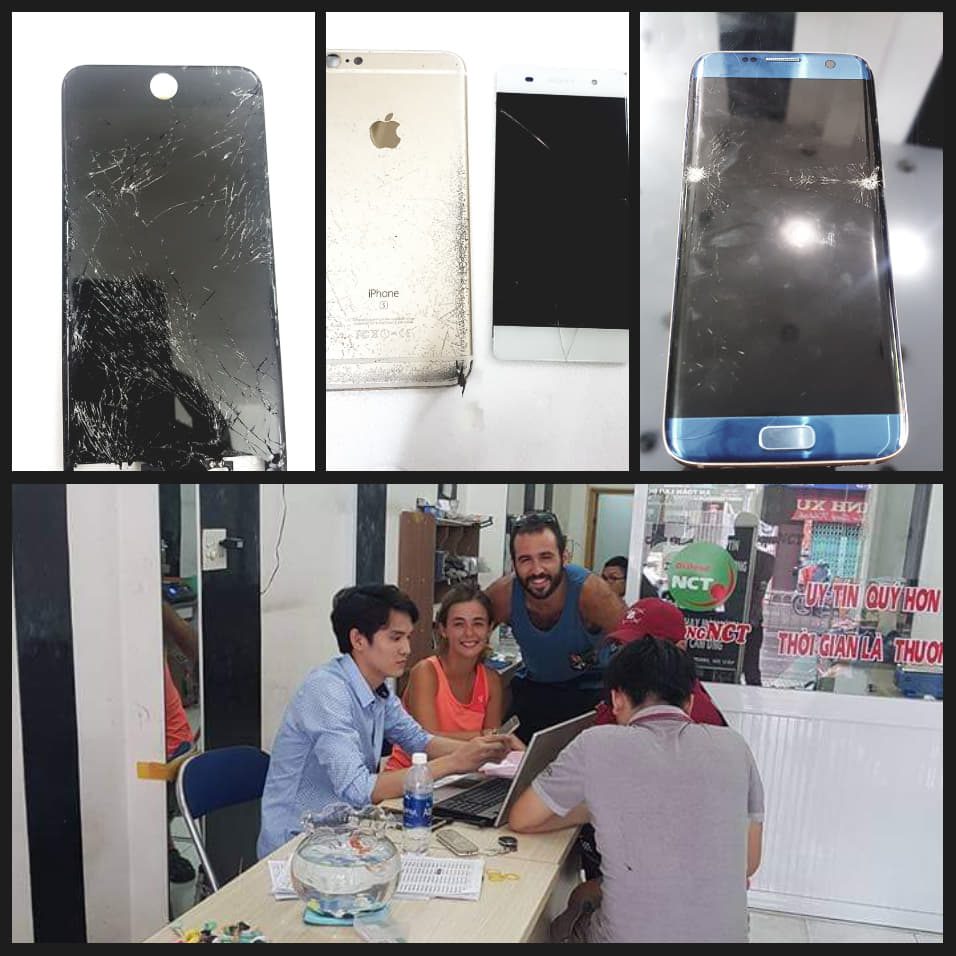 khắc phục oppo r17 bị loạn cảm ứng