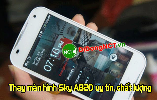thay mat kinh dien thoai sky a 820 3