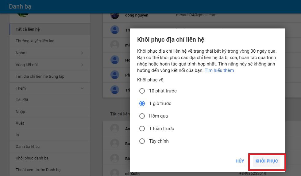 Khôi phục danh bạ trên sim khoi phuc danh ba tren sim 4