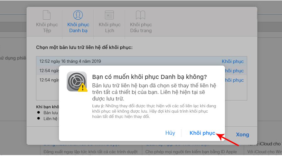 khoi phuc danh ba tren sim 7 2