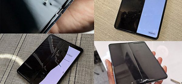 Một số lỗi màn hình của điện thoại Samsung Z Fold